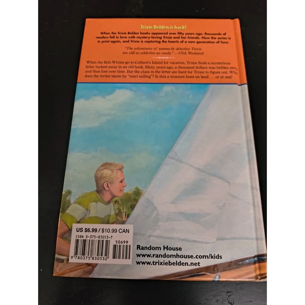The Mystery on Cobbet's Island #13 (Trixie Belden) - Hardcover - Like New